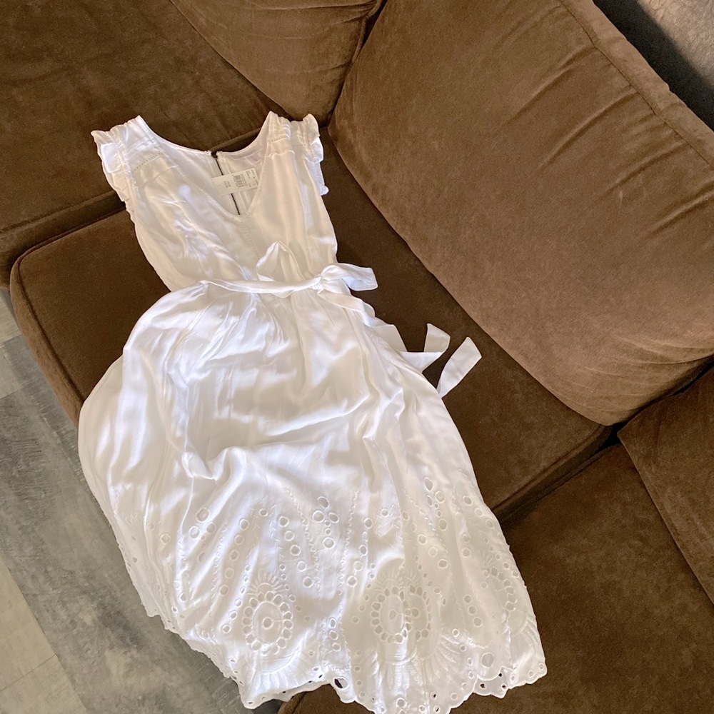 Motherhood Maternity Eyelet Summer Dress